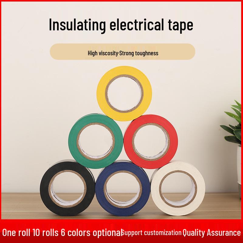 

PVC Waterproof Flame Retardant Electrical Wire Insulating Tape, Self-Adhesive Cloth for Black Wiring Harness. Green 15mm x 3m