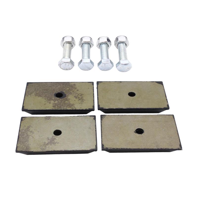 Steel Leaf Spring Pad Rear Insulator Mounting Hardware for Fiat Ducato Peugeot Boxer Citroen Jumper Auto Spare Parts