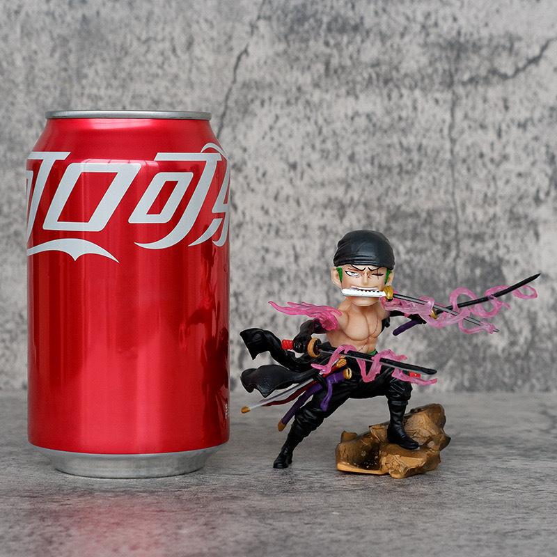 

Японська анімація Фігурка One Piece, Саурон Три тисячі світів , Люффі з капелюхом, стиль трьох мечів, модель фігурки анімації