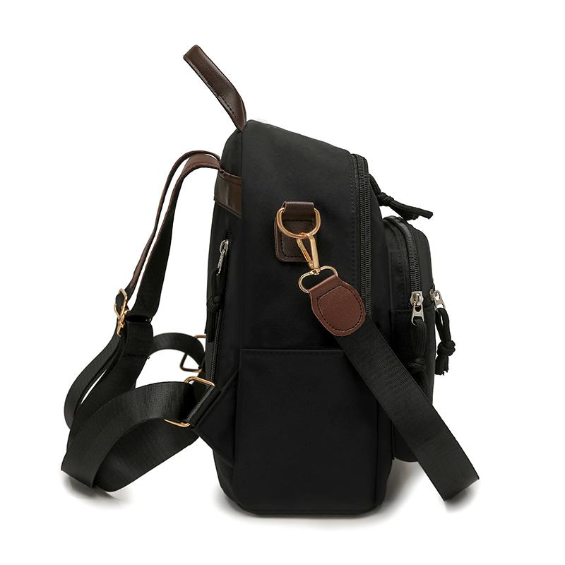 Lightweight Nylon Backpack for Women – Compact & Stylish Daypack with Multiple Pockets, Perfect for Travel, School, Work, and Daily Use