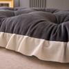 Princess Wind Bedhead Soft Bag Solid Color Minimalist Waist Cushion Bedroom Tatami Bed Backrest Cushion Elastic Strap Prevents Movement Sofa Mats