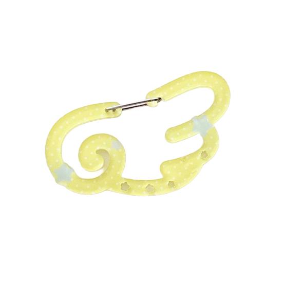 Acrylic Keychain Hook Clip Lightweight Pendant Decoration Key Bag Car Charm Key Chain Backpack Accessory