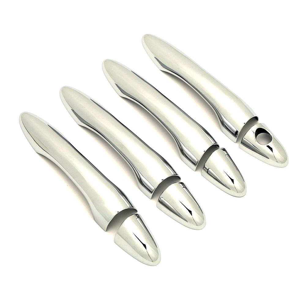 

Для Kia Sportage R 2011-2015 Хромированная дверная ручка, крышка дверной чаши, рамка, молдинг, накладка, защита из АБС-пластика Door Handle Cover