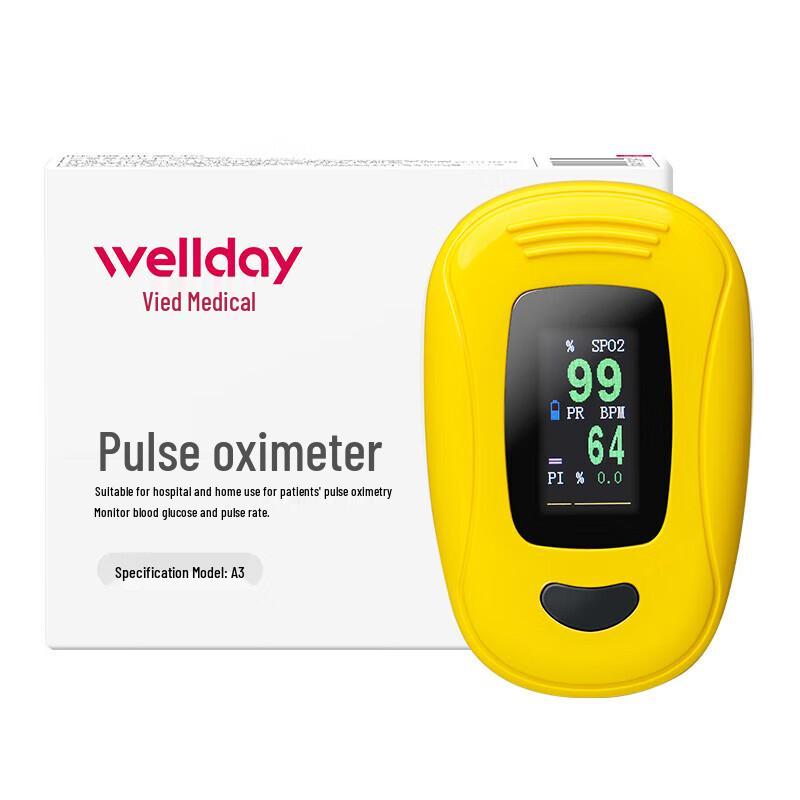 Weide Finger Pulse Oximeter