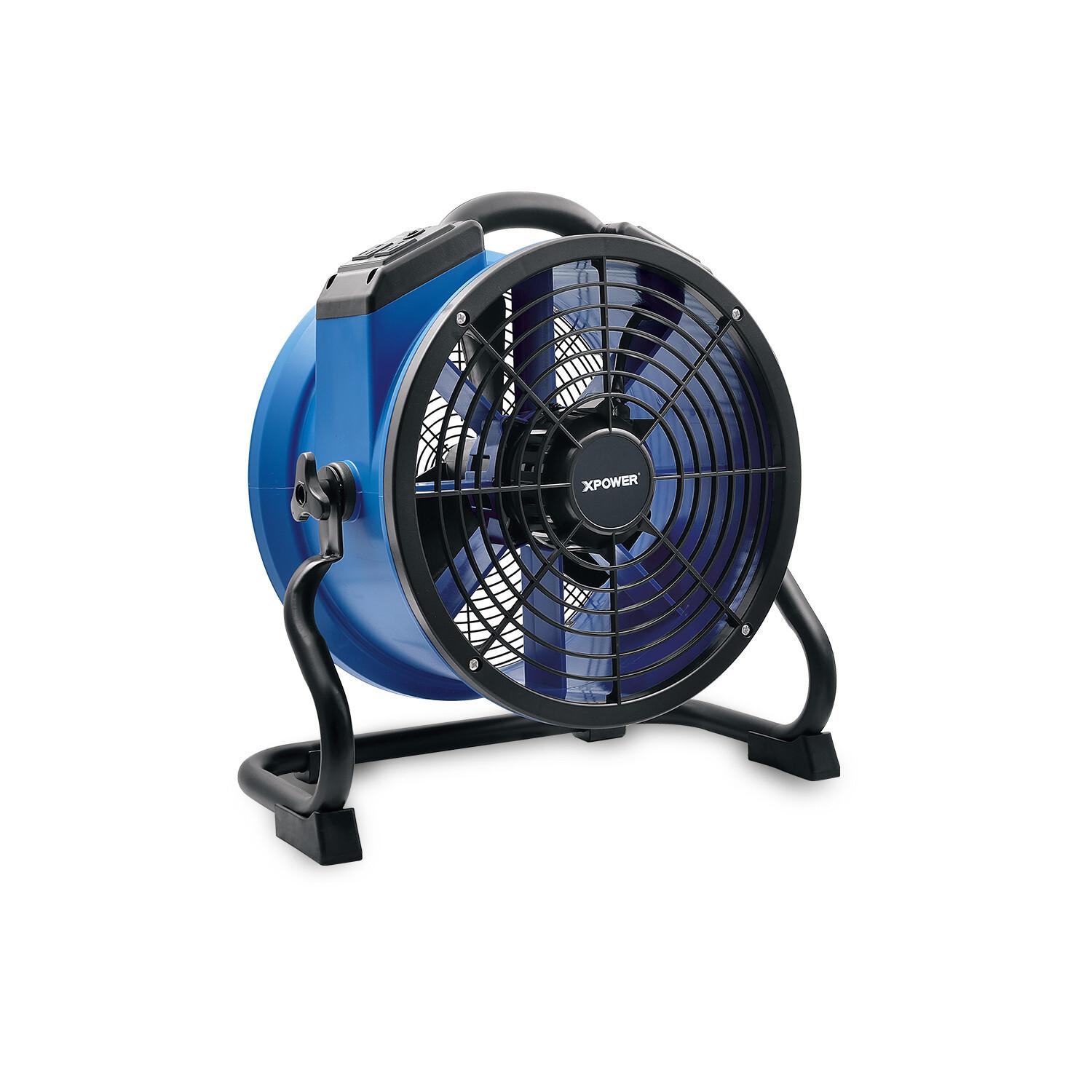 

XPOWER X-35AR High Temperature Heat Resistant Sealed Motor 13″ Industrial Axial Fan with Power Outlets (No Heater) EU Plug