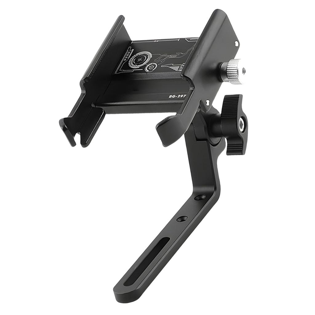 Bicycles Phone Cradle 360 Degree Rotatable Bikes Handlebars Phone Mount Bracket Bicycles Phone Stand Phone Holder Rack