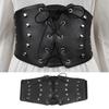 Delicate Stretch Waist Belt Women Elastic Corset Stretch Rope Belt Wide Corset for Banquet Shirt Blouses Coat Decor