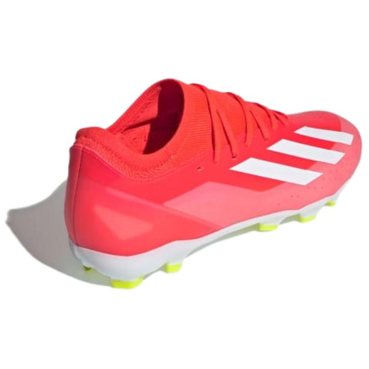 Adidas X Crazyfast League Artificial Turf Non-Slip Durable Soccer Shoes Men Soccer Shoes Red White IF0697