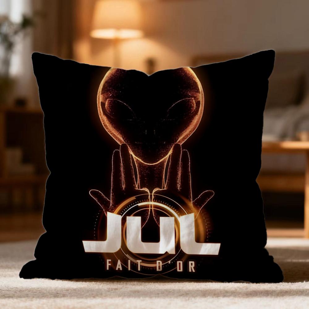 Hot J-JJuL Cushion Cover Soft Washable Pillow Case Multi-Scene for Couch Bed Travel Office Use