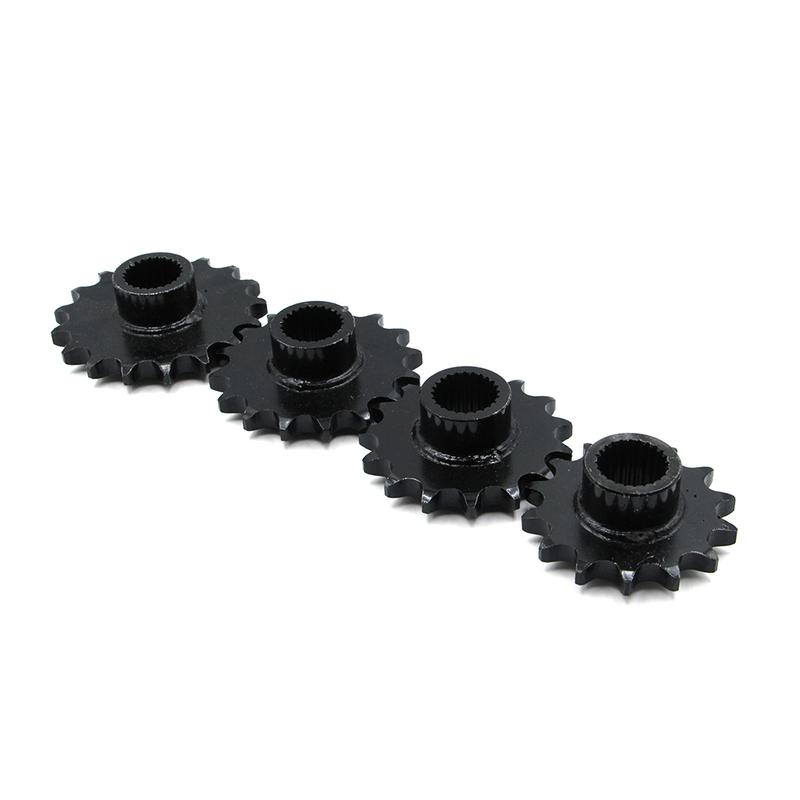 428/530 Chain Front Sprocket 14T 15T 16T 17T 19T Teeth Drive Gear For GY6 125cc 150cc 200cc 250cc ATV Go Kart UTV Buggy Quad Bik
