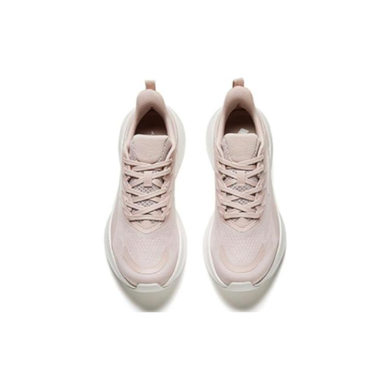 Anta Cushioning Wear Resistant Low Top Sprint Running Shoes Women's Pink Sneakers 122415522-2