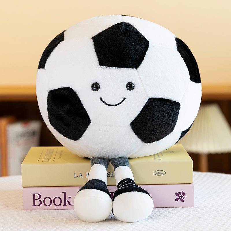 Cross-border Football Plush Pillow - Basketball Doll Figurine Holiday Gift