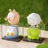 Cartoon Figure Bubble Blowing Decompression Toy For Children Pet Puffs Bubbles Pinch Artifact Soft Toys For Stress Relief