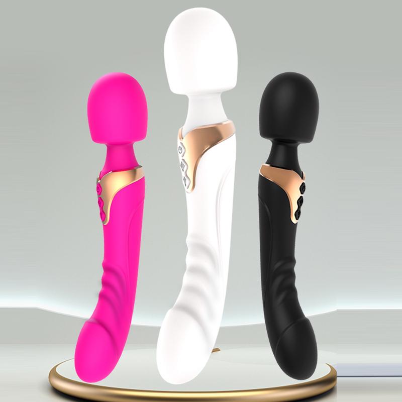 Vibrator AV puternic Dildo Baghetă magică pentru femei 10 moduri Stimulator clitoris G Spot masaj vagin Jucării sexuale pentru adulți pentru femei