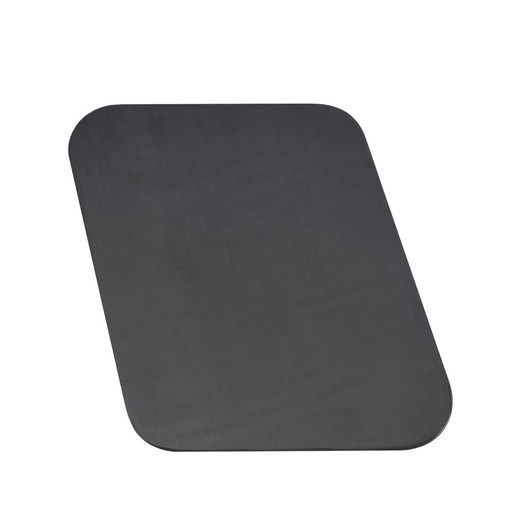 Parallelogramm Blanke Aluminiumlegierung Kennzeichen DIY Universelle Passform für Motorrad