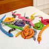 Colorful Plush Snakes Toys Dolls Prank Showdown Children Decoration Holiday
