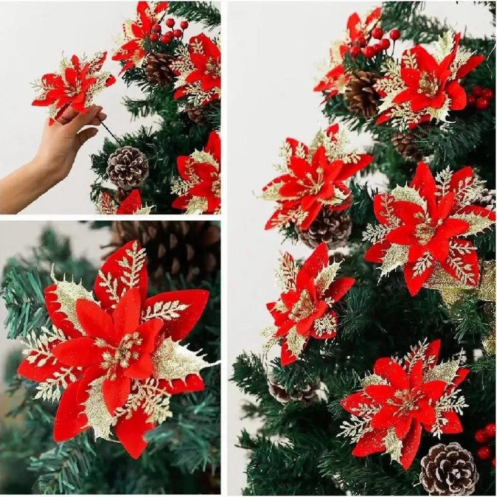 Transparent AcrylicSnowflake Flakes- Snowflake String Shop Window Decorations  Ornaments Pendant