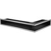 Vent Cover LUFT Corner Left 60x40x9 Polished