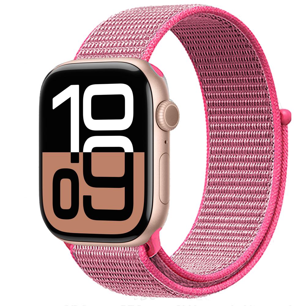 Cinturino in Nylon a Passante Per Apple Watch Bands 46mm 44mm 40mm 41mm 45mm 42mm Cinturino Originale iWatch Serie 11 10 SE 9 8 Ultra 3