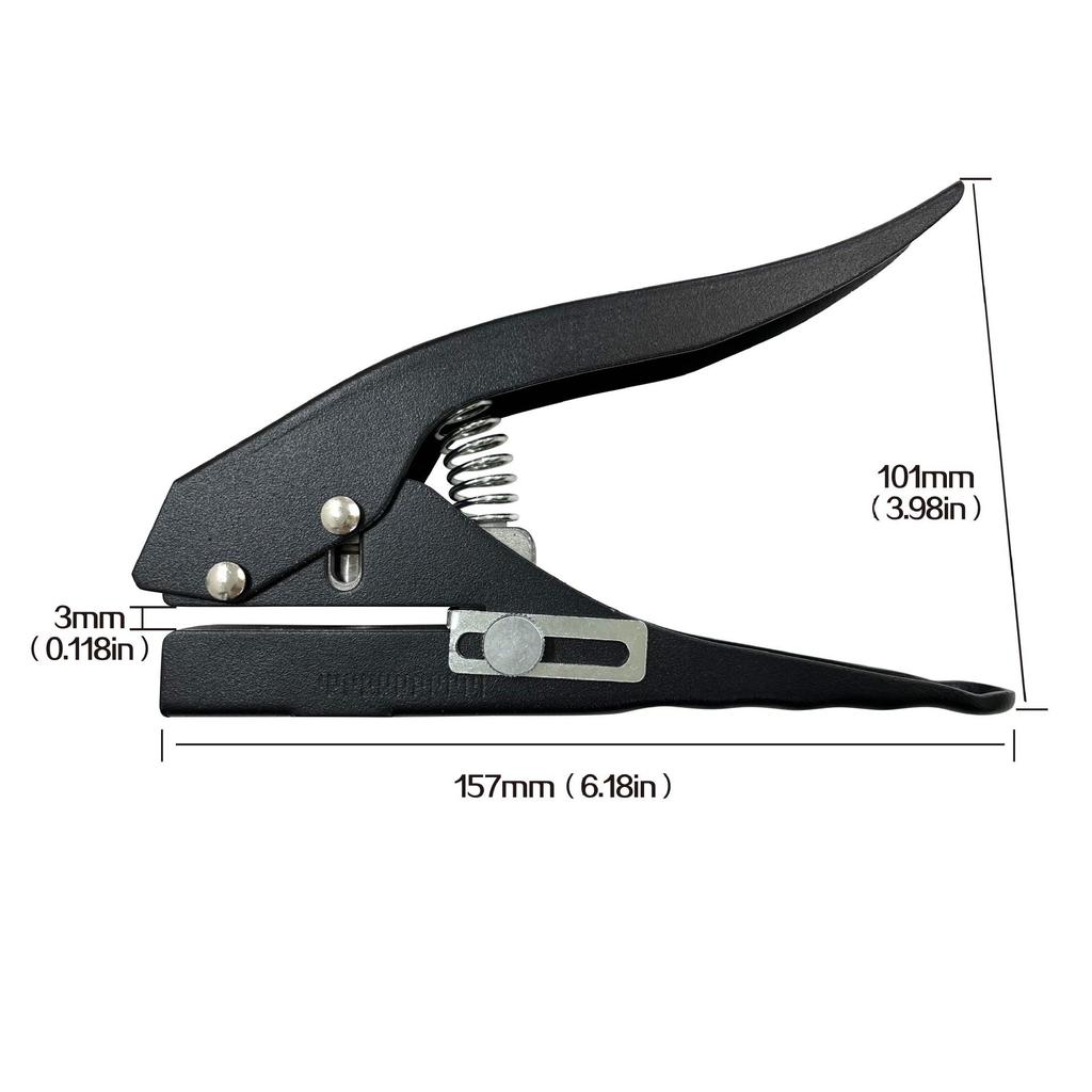 Handheld Cross-Border Sealing Strip Puncher - Flat Angle Woodworking Pliers with Metal Handle