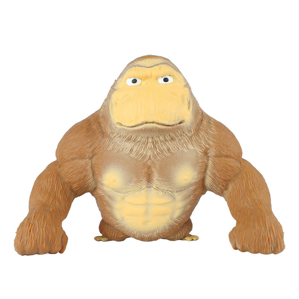 Jucărie Antistres Maimuță Maro Squeeze Figurină Anime Păpușă Elastică pentru Reducerea Stresului Jucărie Interesantă