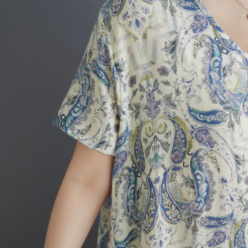 DIMANAF New 2026 Women Plus Size Summer Beach Long Dress Sundress Loose Casual Maxi Lady Floral Vintage Print Dress