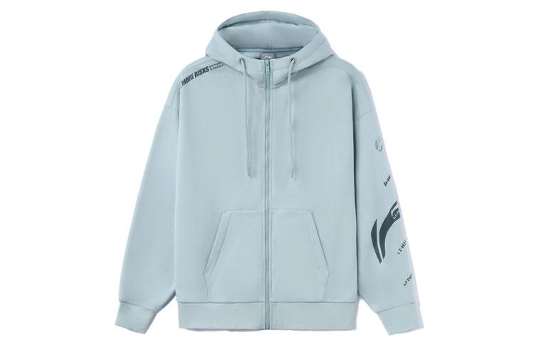 Li Ning Sweatshirt Unisex Gray Mist Green AWDRD34-6 XXL