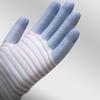 Breathable, Knitted, Protective Gloves, Striped, Anti Slip Gloves, Wear-resistant, Work Gloves, High Elasticity, Nylon Gloves