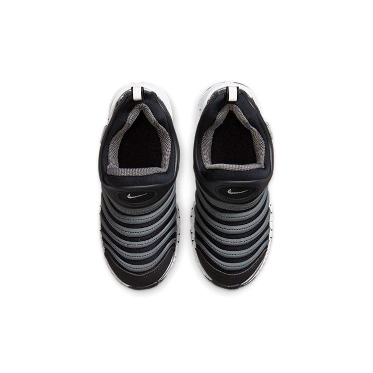 Nike Dynamo Free Patchwork Low top Sports Casual Shoes Black Gray Children Aged 3 7 Years Old DC3272-001
