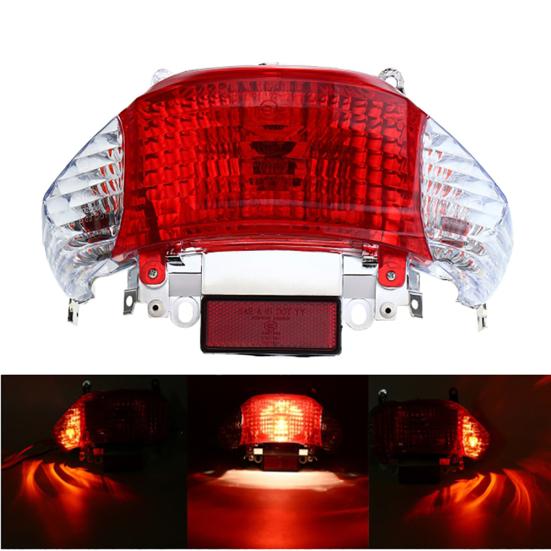 Motorcycle Tail Light Assembly for Chinese 50cc GY6 Scooter Moped Tao Tao Sunny