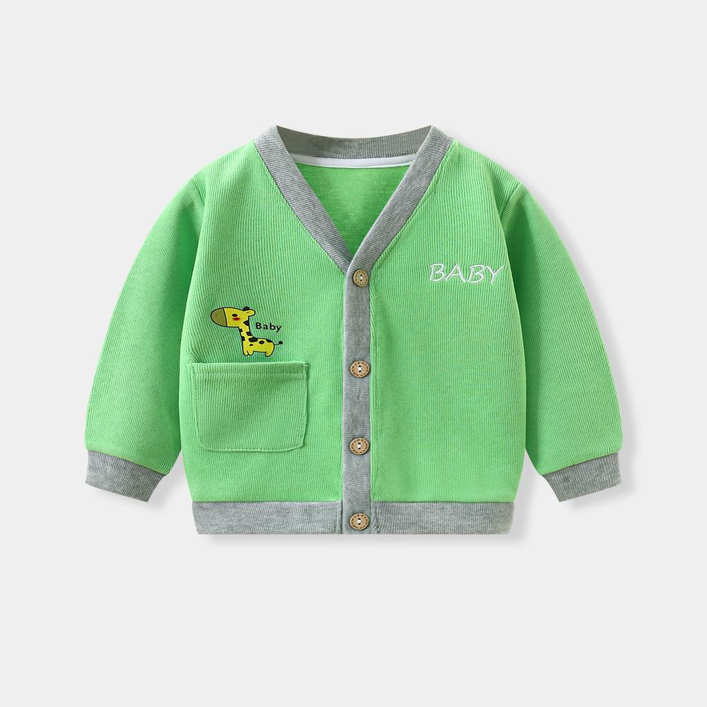 Children's knitted cardigan autumn baby coat boys' clothes girls' children's clothing code packet of the released version