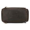 Men's Genuine Leather Travel Backpack 4 Use Multifunction Travel Duffel Male Laptop Bagpack Large Unique Shoulder Bag Handbag