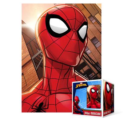 108-teiliges Puzzle - Marvel Spider-Man Gesicht 2 (Mini), beliebtes koreanisches Puzzle
