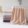 All-Cotton Luxury Bath Towel Gift Set - Thick, High-Grade, Solid Colors