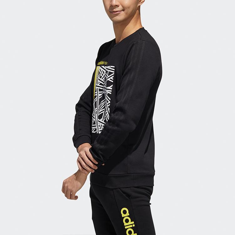 Adidas Neo Faves Sweatshirt Men Tops Black FP7856