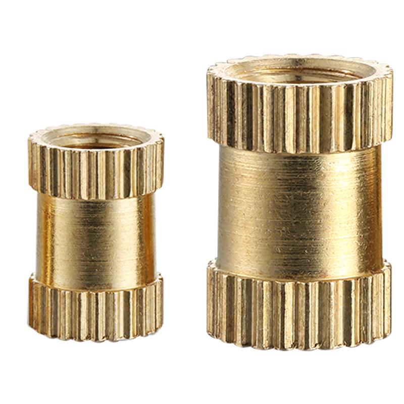 B-Type Knurled Copper Embedded Nut for M3/M4/M5/M6/M8