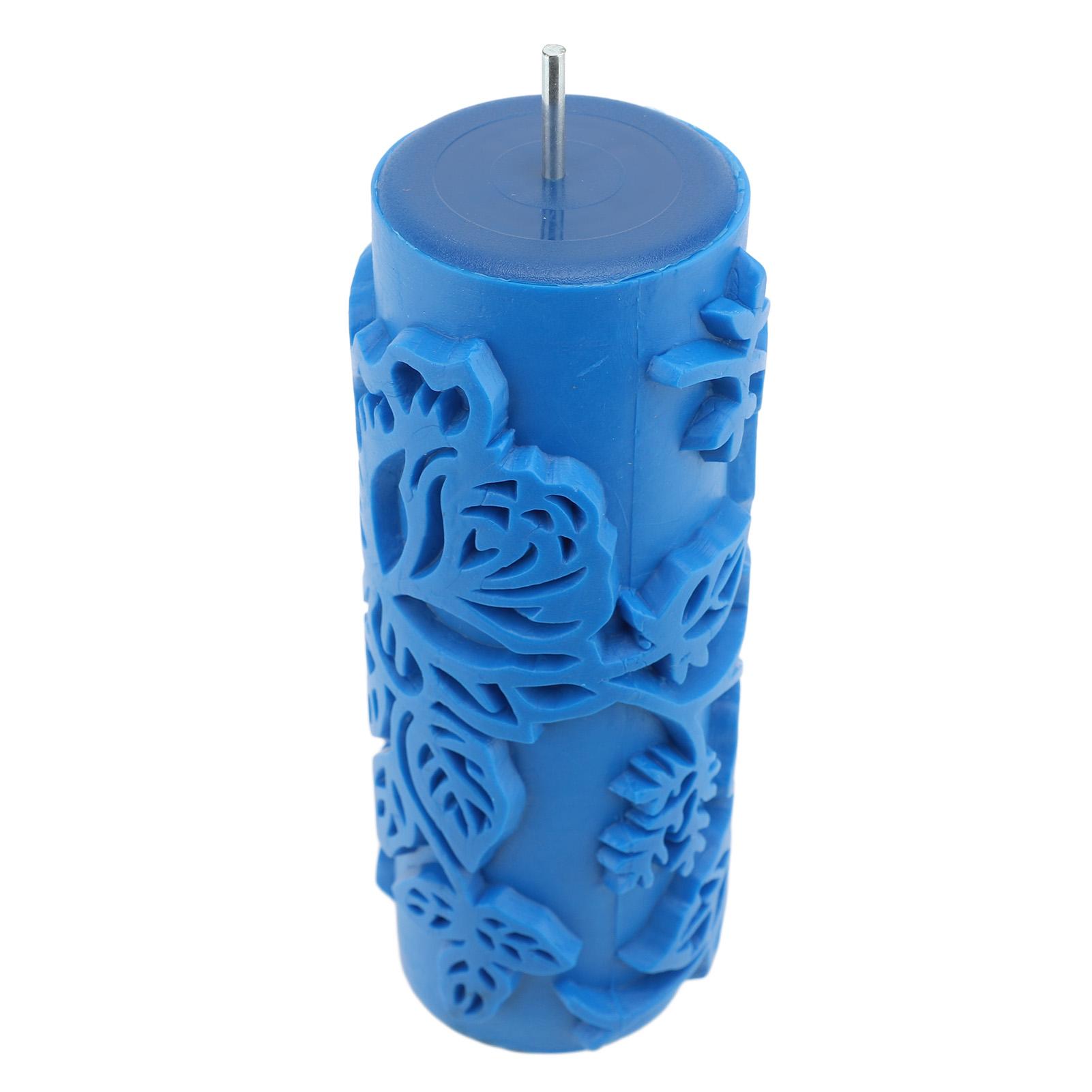 

Декоративный текстурный валик резиновый с рисунком валик для краски для стен мебели ткани квилтов синий 099Y