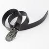 Fashion Women Belt Arabesque Pattern Genuine Cowskin Leather Belts Retro Palace Vine Floral Design Jeans Belt For Lady Gift