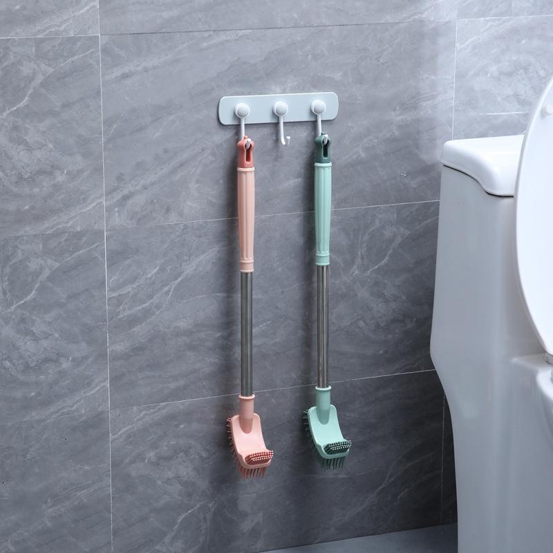 Soft Rubber Toilet Brush: A Household Toilet Cleaning Tool with No Blind Spots. Brush for Bathroom Cleaning