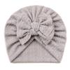 New Baby Jacquard Hat, Cute Boneless Fetal Hat for Infants and Toddlers, Cute Bow Hat for Children
