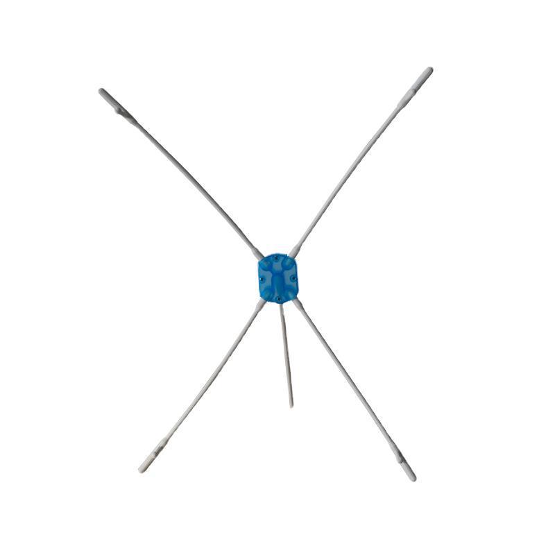 Desktop Mini X-Banner Poster Stand: Foldable Roll-Up Display Holder for Advertising