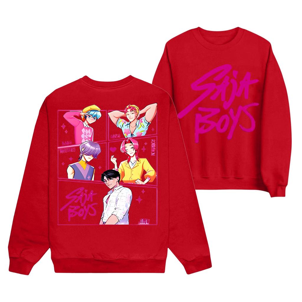 Women's Fashion Casual Print Casual Long Sleeve Round Neck Sweatshirt Top