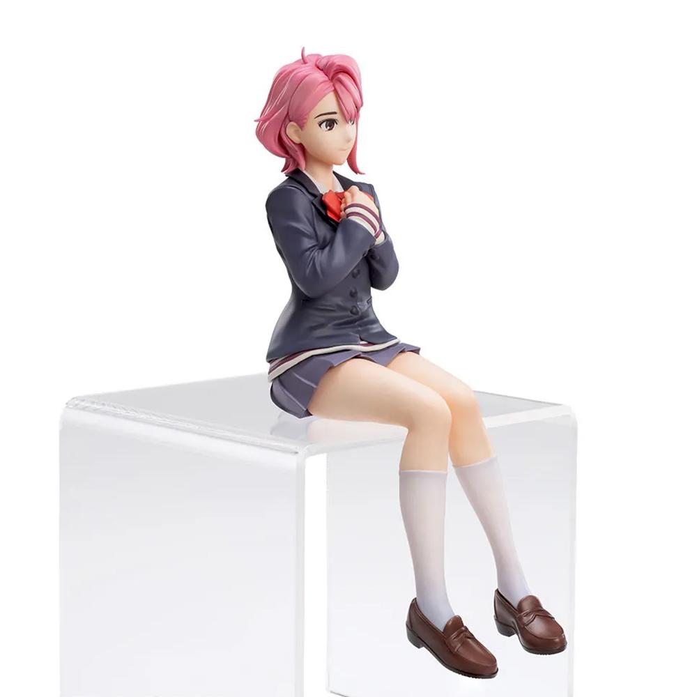 Anime Ayase Momo figure Shiratori Okarun Action Figure Shiratori figurine sitting pose statue Car decoration doll toys Fans Gift