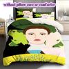 The Wicked Witch  Alice Pattern Bedding Quilt Set Quilt Cover Pillowcase Home Decoration Birthday Gift (1 * duvet cover + 2 * pillowcase, without core