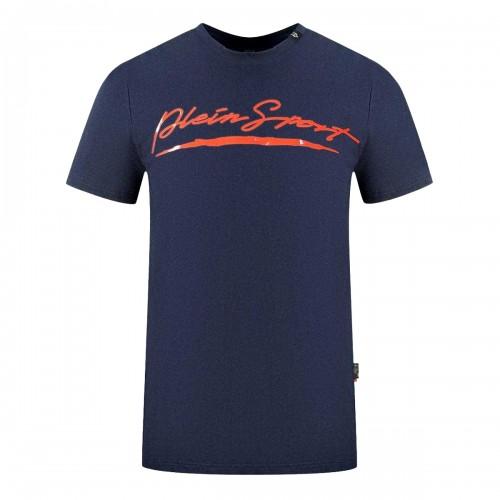 Plein Sport Mens Signature Branded T-Shirt