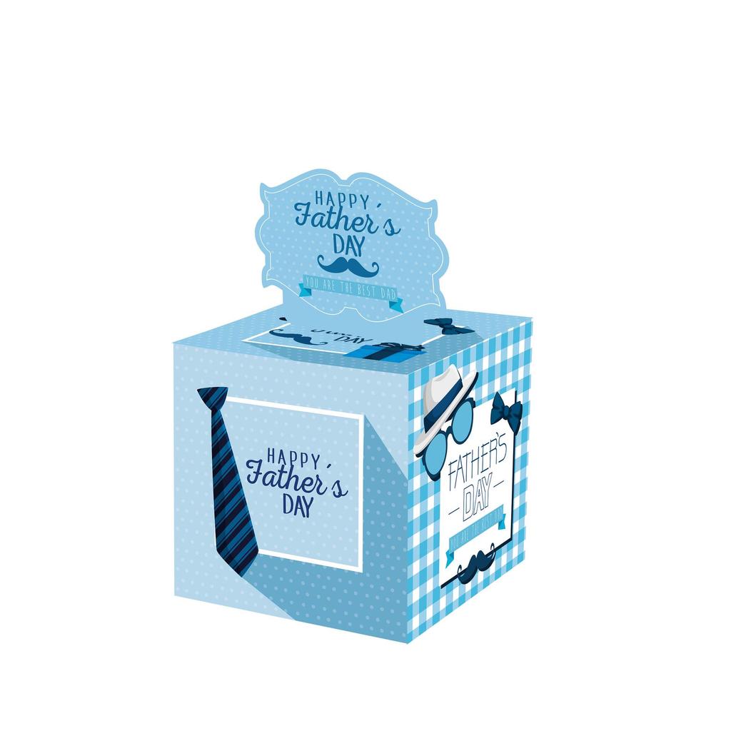 Father's Day Money Storage Gift Box for Dad or Grandpa - Fun DIY Gift
