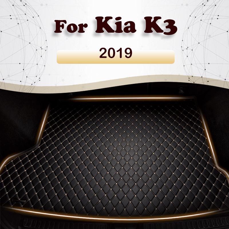 

Коврик в багажник автомобиля для Kia K3, изготовленные на заказ автомобильные аксессуары, интерьер автомобиля
