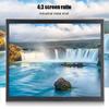 17in Resistive 4:3 Touch Screen 1280x1024 Embedded Metal Industrial Monitor for Full Interface