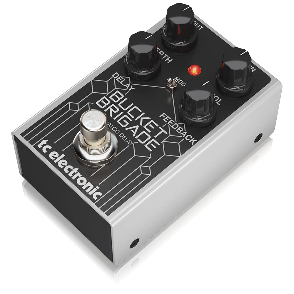Tc Electronic Analog Delay Pedal Vintage Sound BBD Element Use All Analog BBD Circuit Design Optional Modulation Function with SPPED Control Compact