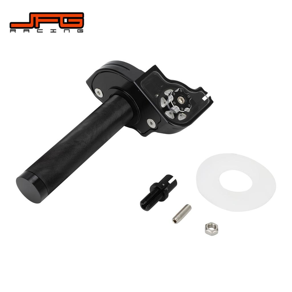 7/8''22mm Motorcycle Accelerator Handlebar Throttle Visible Twist Grip Universal CNC Aluminum For Pit Dirt Bike Motocross ATV